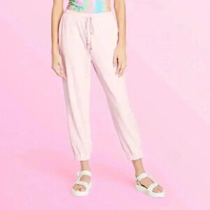 NWT Stoney Clover Lane x Target Ankle Terry Jogger Pant Pink